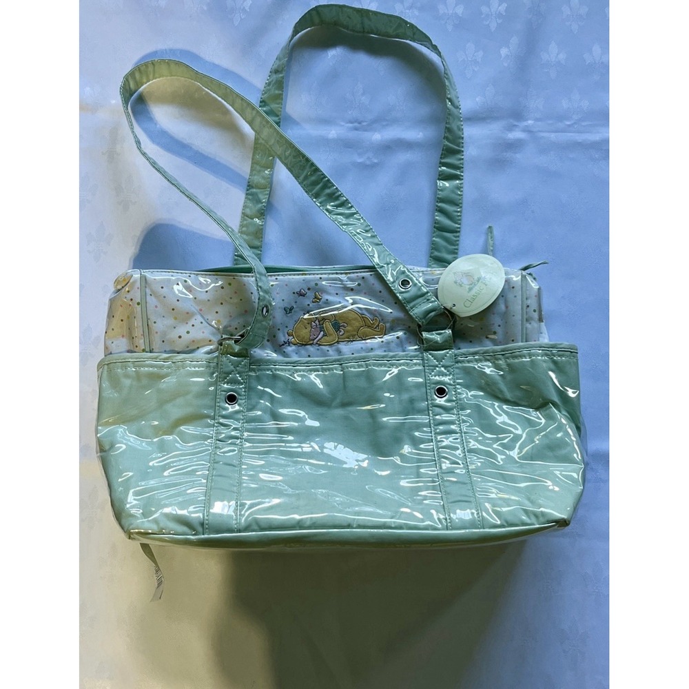 90's / Y2K Disney Classic Winnie The Pooh Diaper Bag And Changing Pad